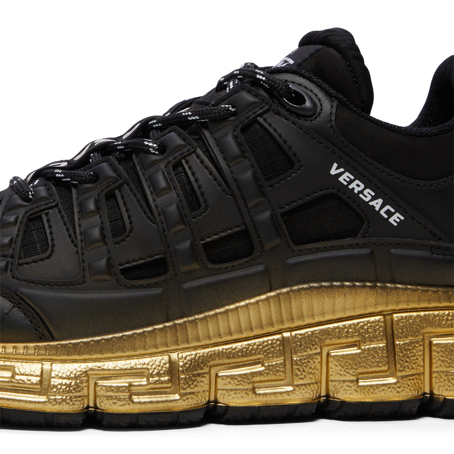 Versace Trigreca Sneaker (Black/Gold)