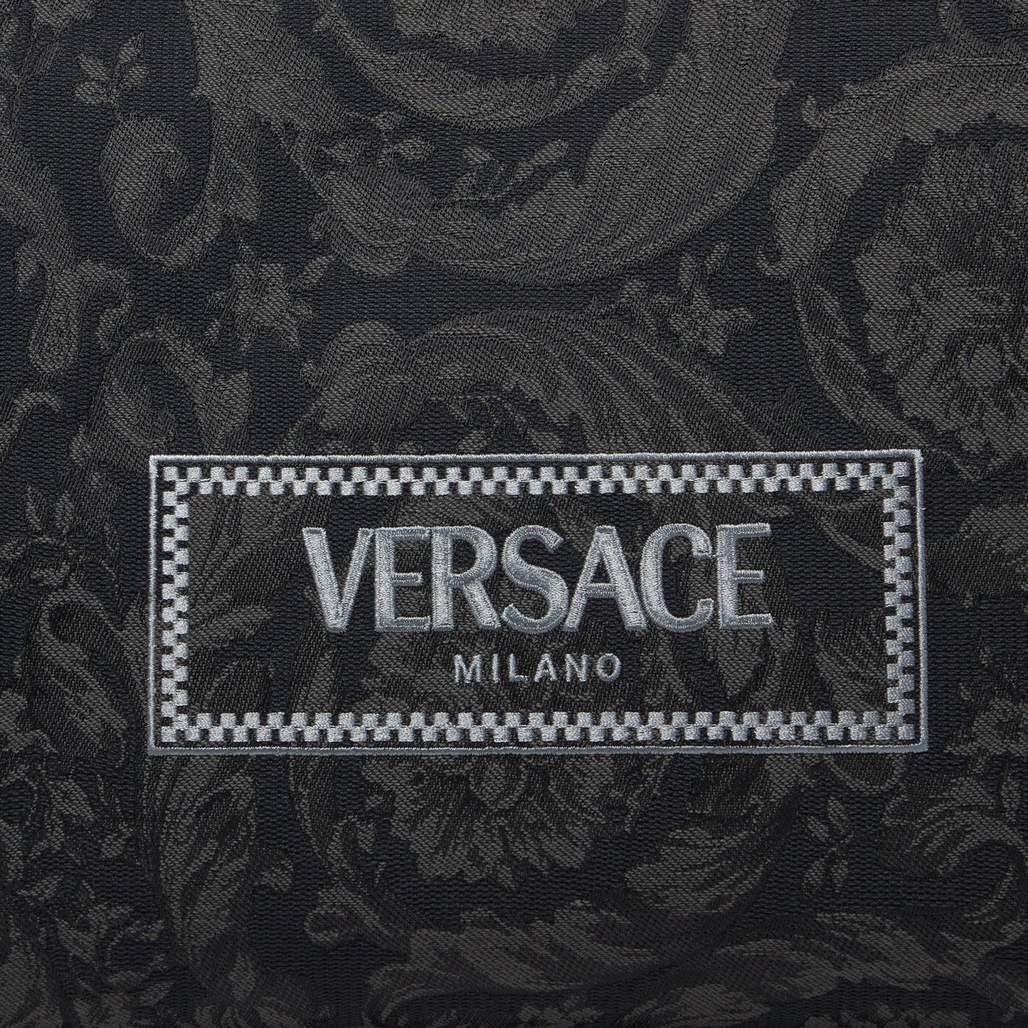 Versace Barocco Athena Large Tote (Black/Versace Gold)