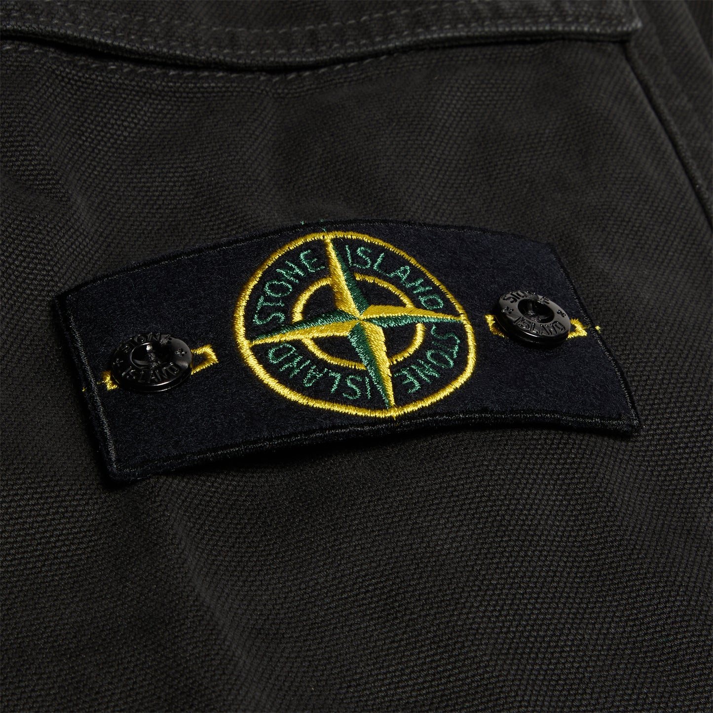 Stone Island 30601 Panama Cotton Old Effect Cargo Pants (Lead Grey)