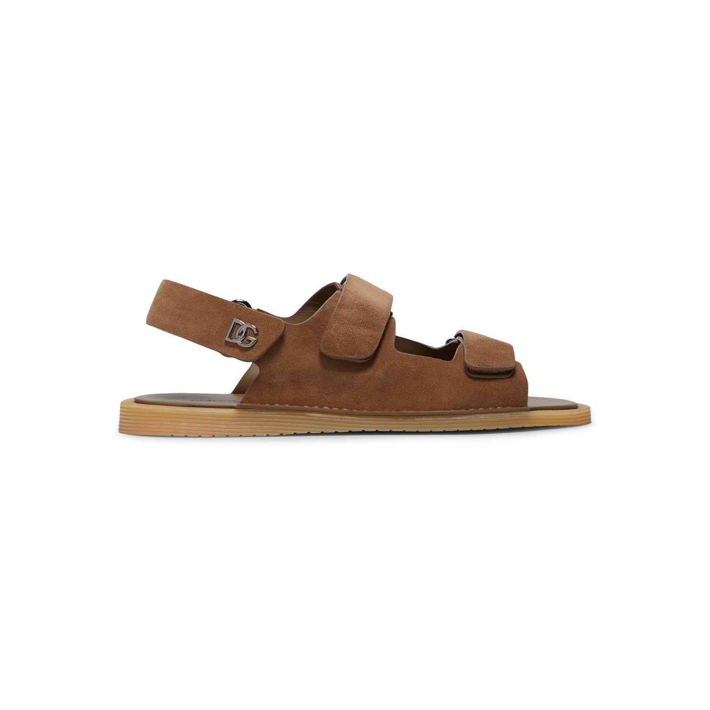 Dole & Gabbana Suede Sandals (Brown)