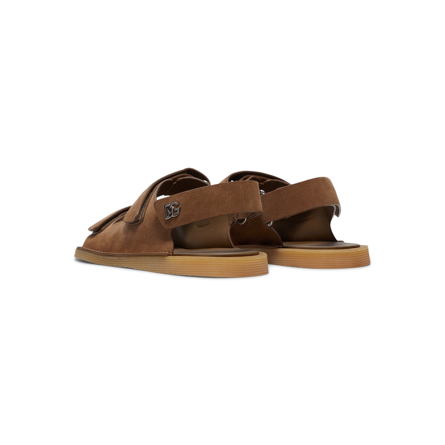 Dole & Gabbana Suede Sandals (Brown)