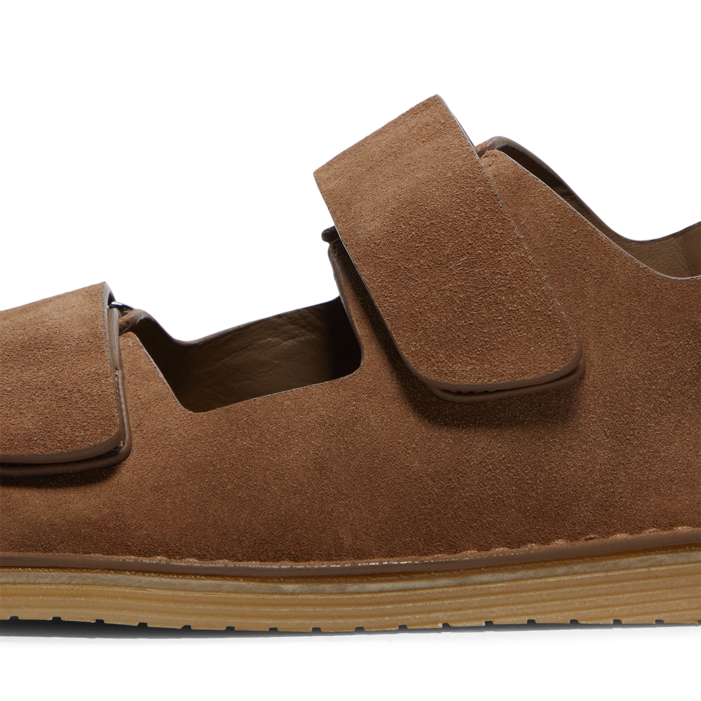 Dole & Gabbana Suede Sandals (Brown)