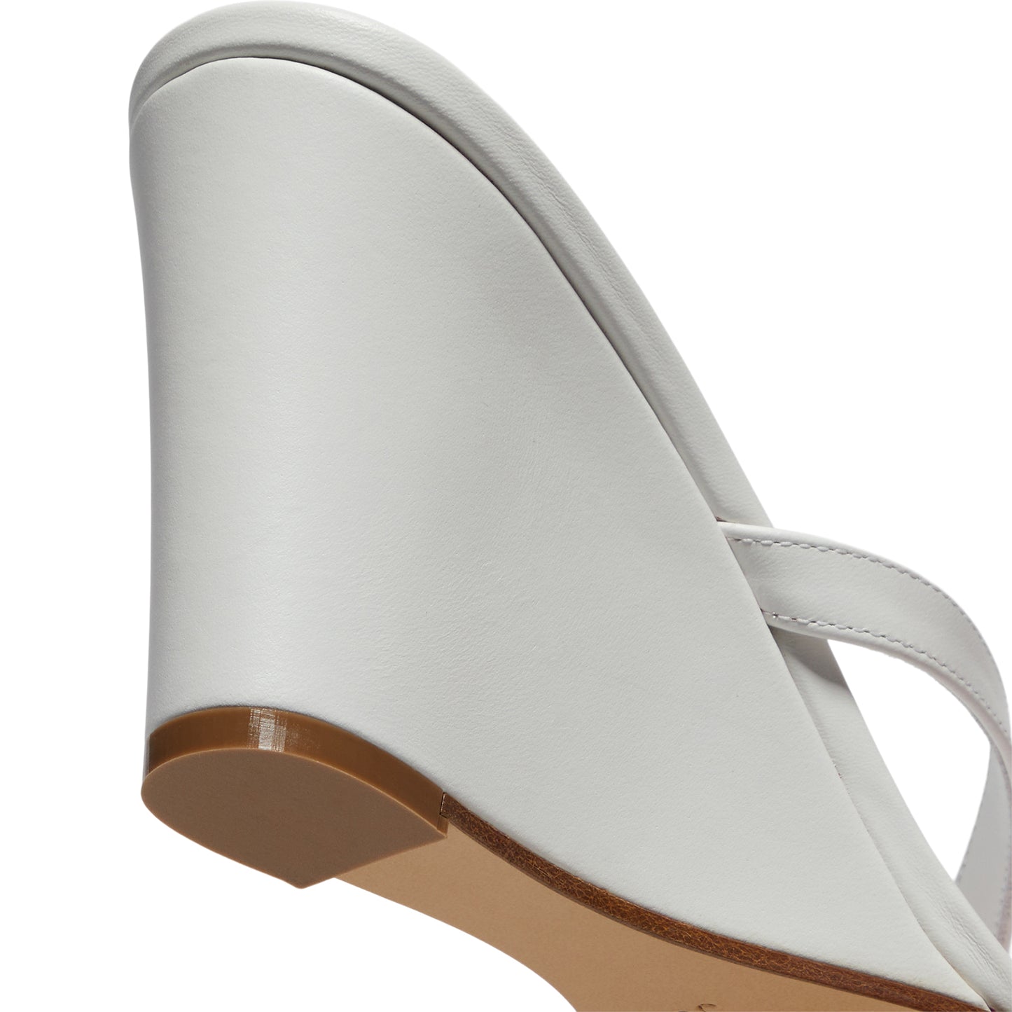 GIABORGHINI The Wedge Sandal (Optic White)