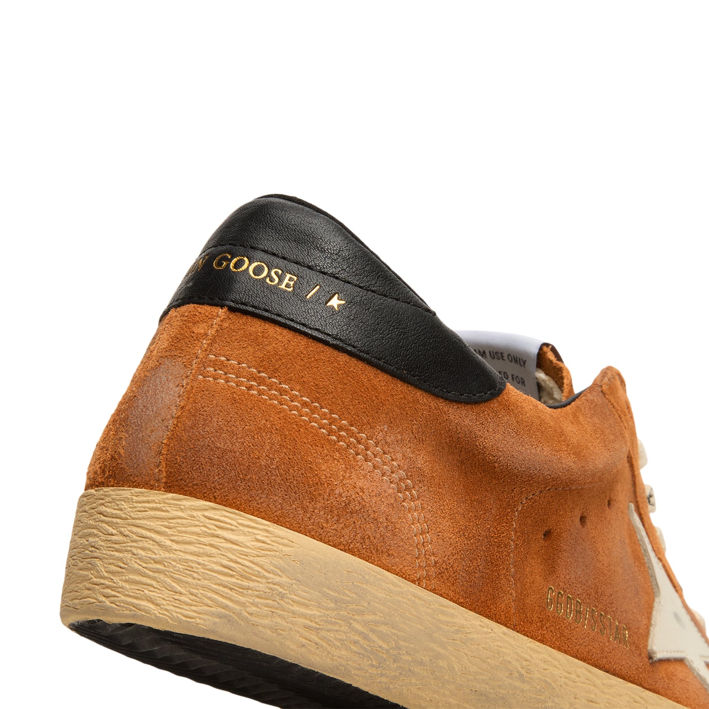 Golden Goose Super Star Suede Upper Toe And (Light Brown/Cream/Black)