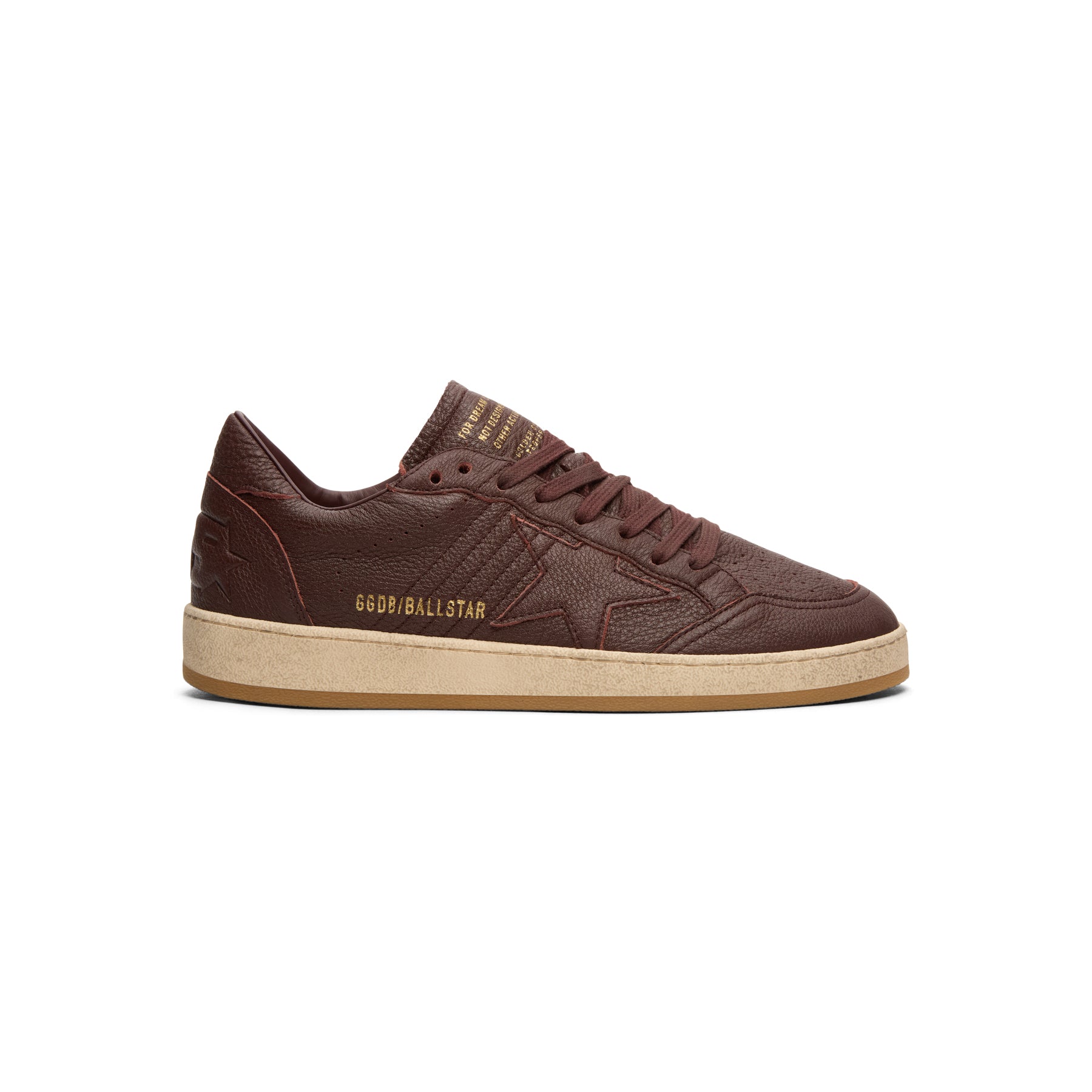 Golden Goose Ballstar Leather Upper Star Toe Spur (Bordeaux) – CNCPTS