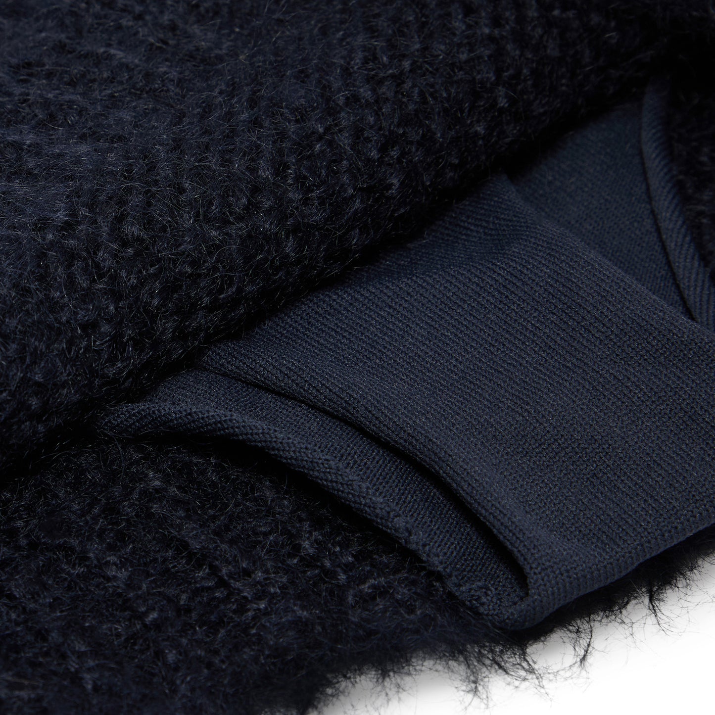 MARNI Fuzzy Mini Skirt (Midnight)