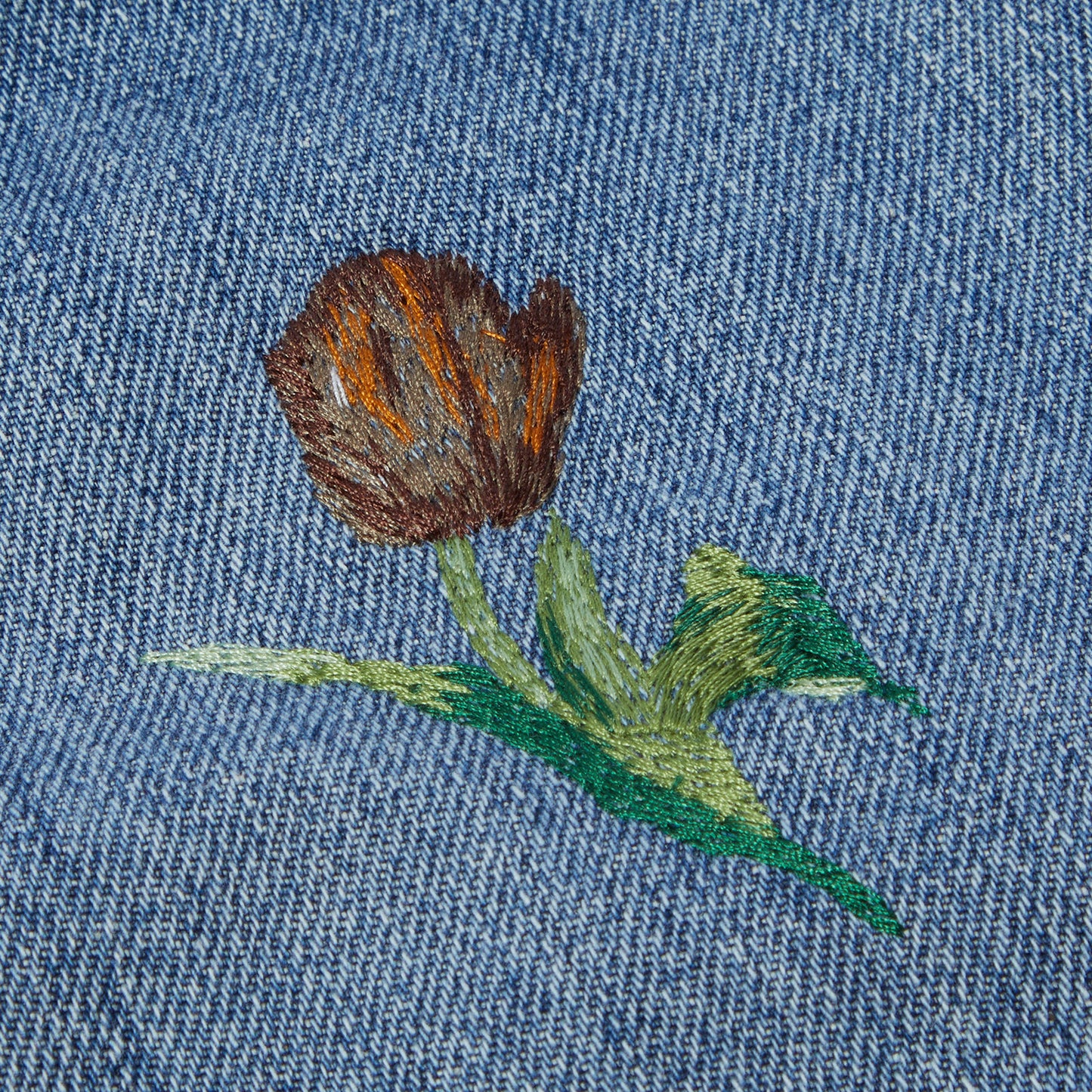 MARNI Embroidered Jeans (Azure)