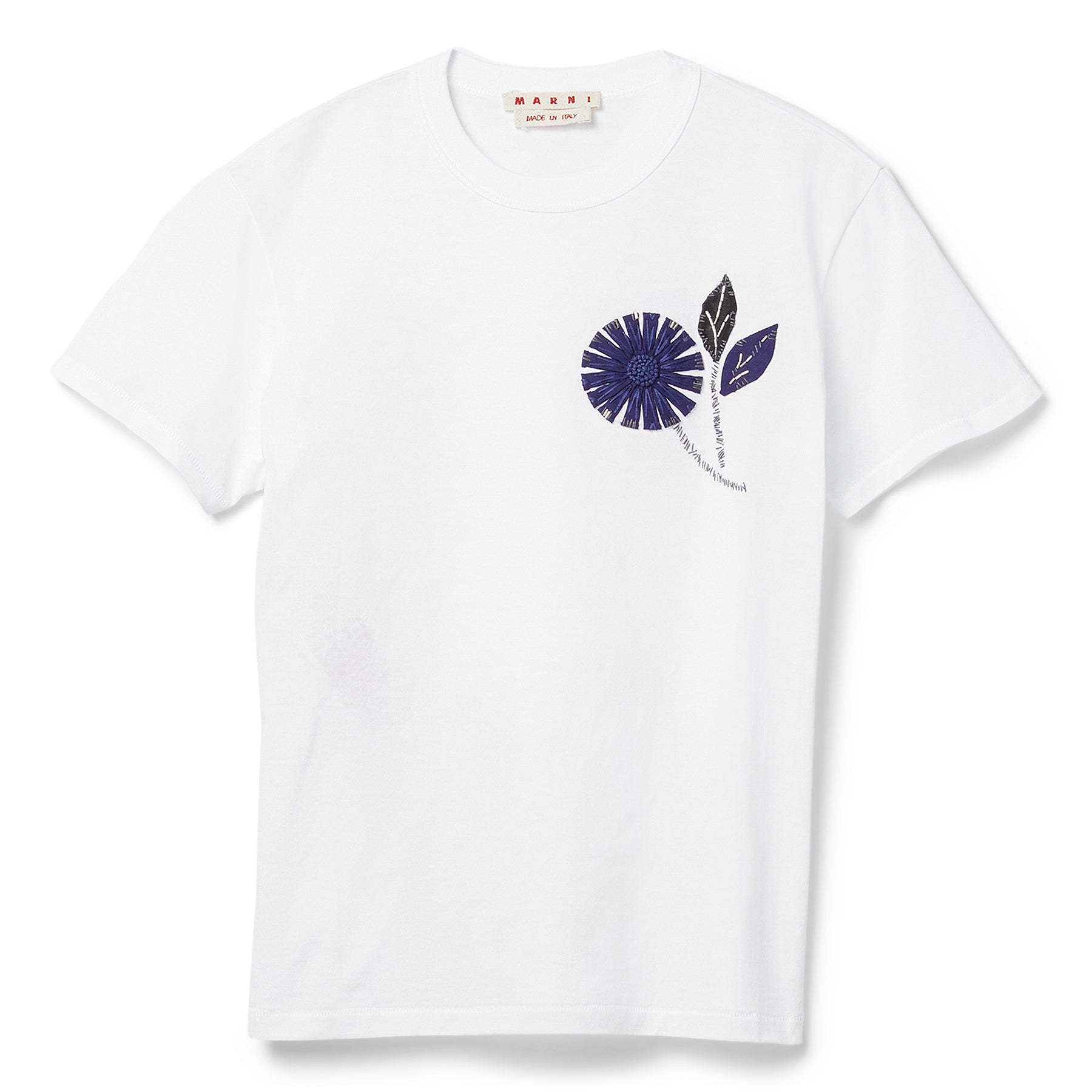 ★MARNI★ Logo Short Sleeve T-Shirt Lily White HUMU0198X0UTC MARNI T-Shirt (Lily White) – CNCPTS