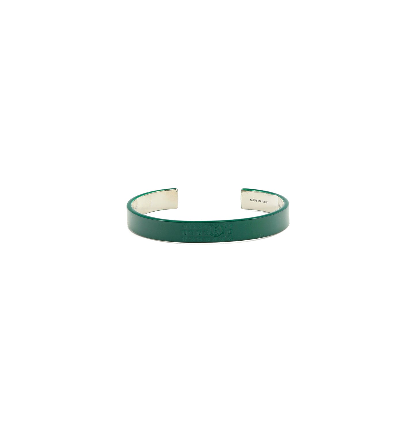 MM6 Maison Margiela Bracelet (Green/Polished Palladio)