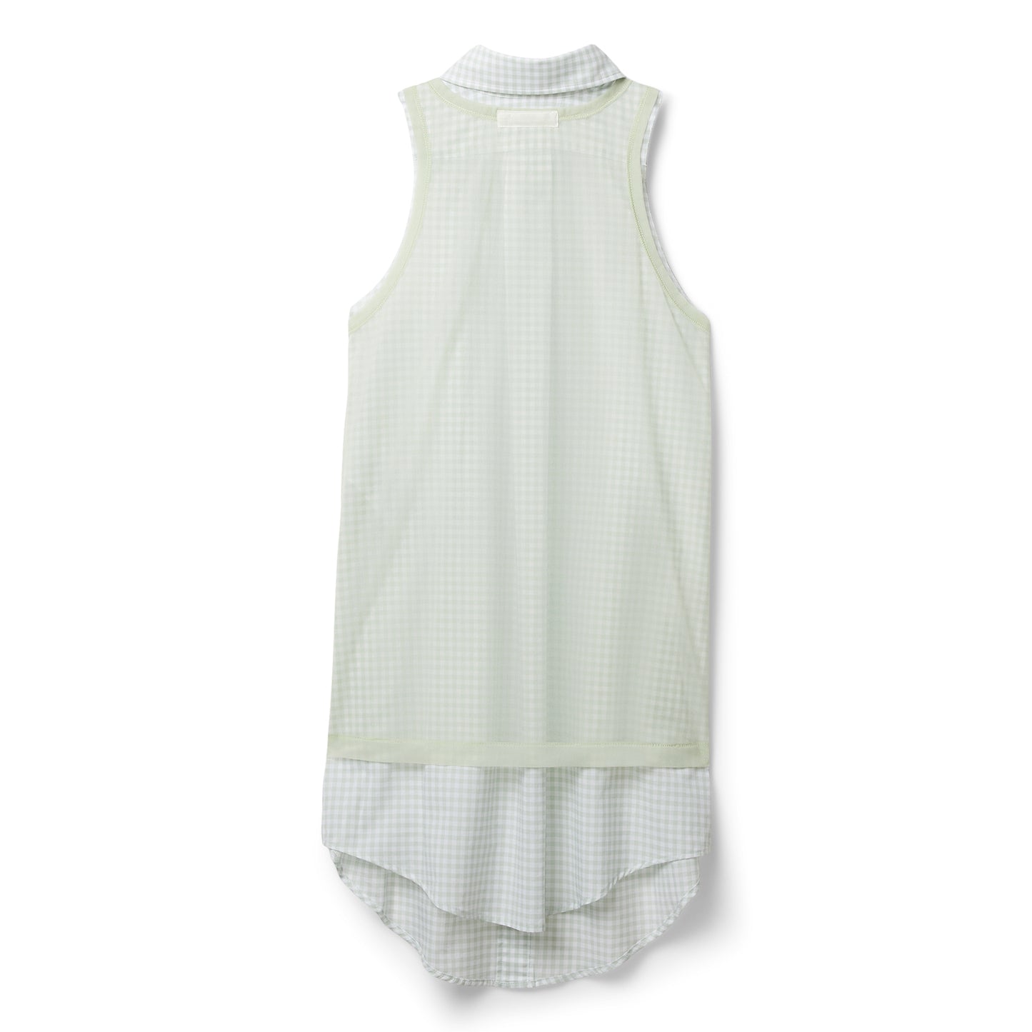 Maison Margiela Back to Front Shirt (Pale Green/Light Green/White)