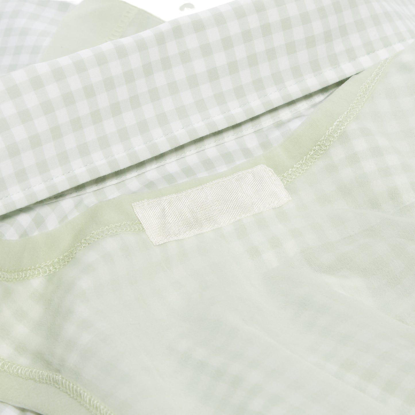 Maison Margiela Back to Front Shirt (Pale Green/Light Green/White)