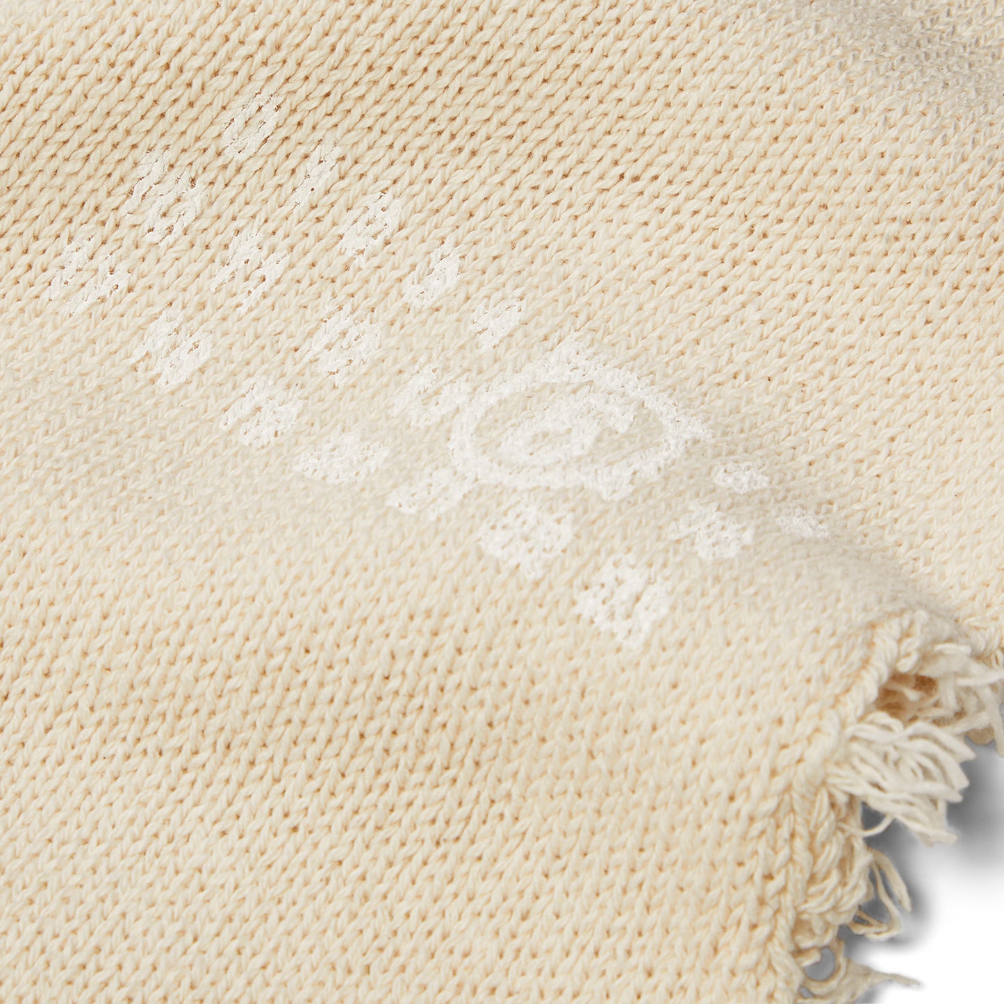 MM6 Maison Margiela Numeric Sweater Vest (Cream)