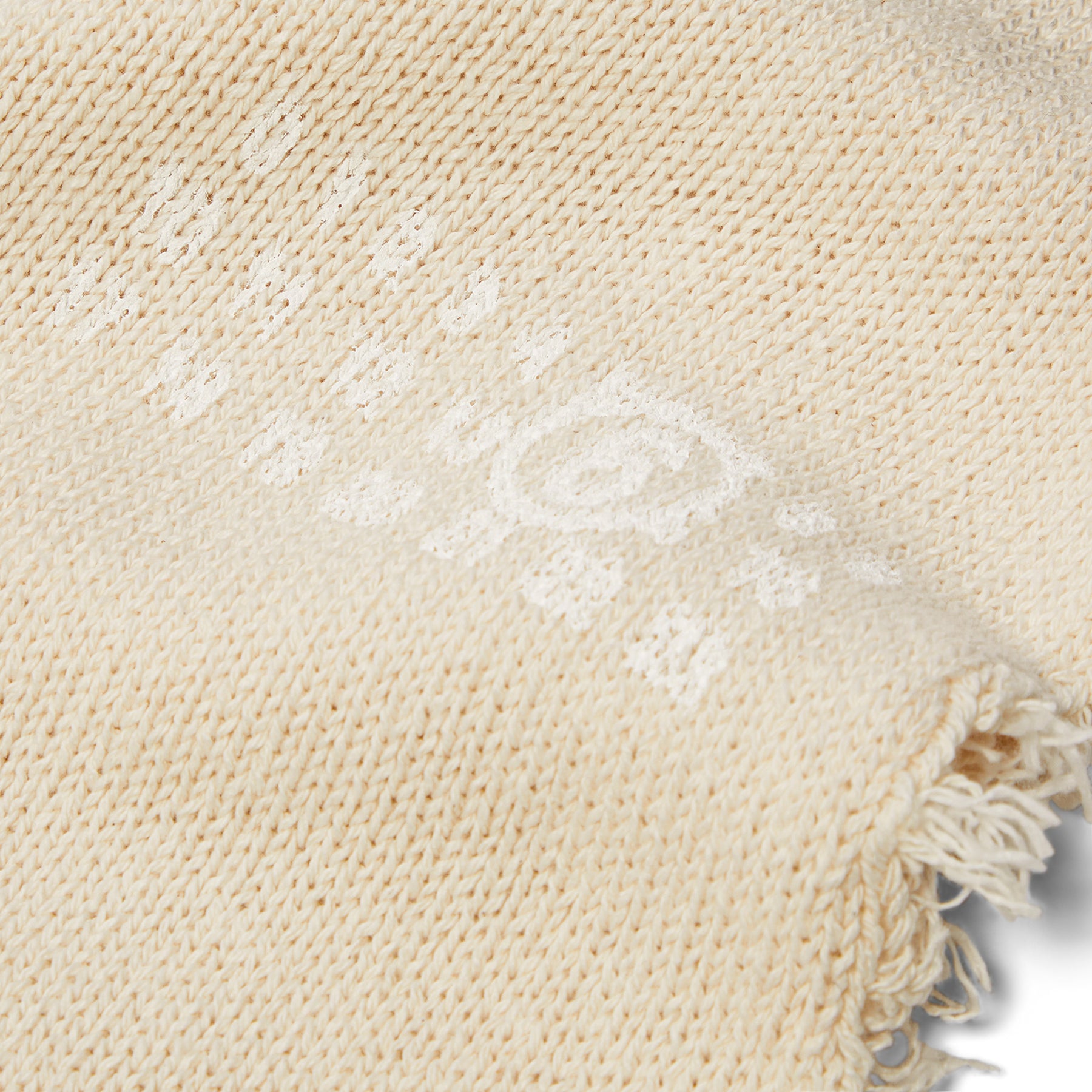 MM6 Maison Margiela Numeric Sweater Vest (Cream)