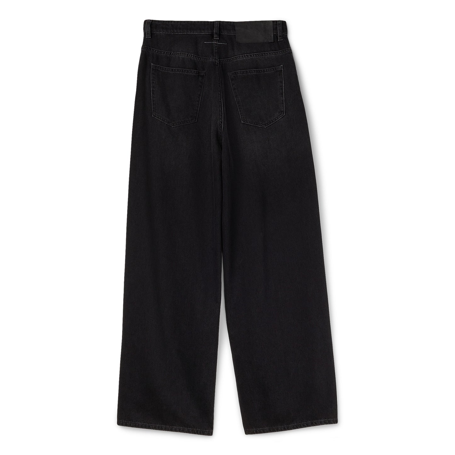 MM6 Maison Margiela Wide-Leg Jeans (Black)
