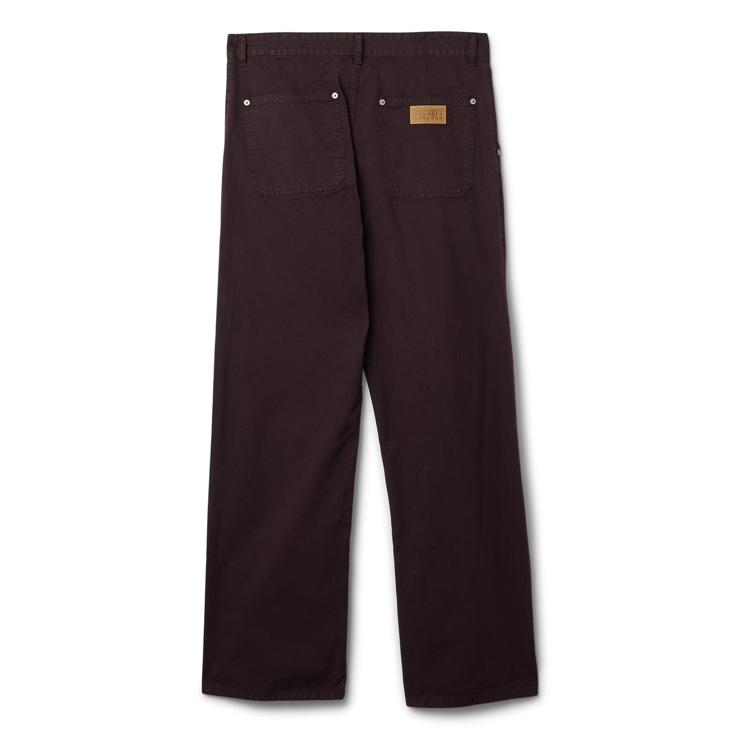 MM6 Maison Margiela Carpenter Jeans (Dark Wine)