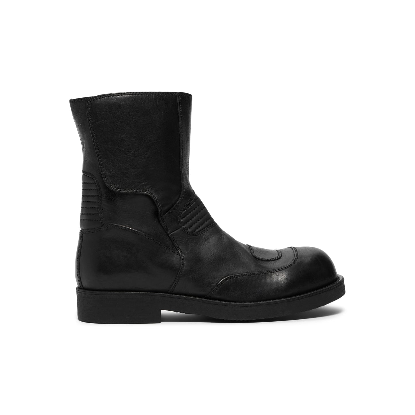MM6 Maison Margiela Biker Boots (Black)