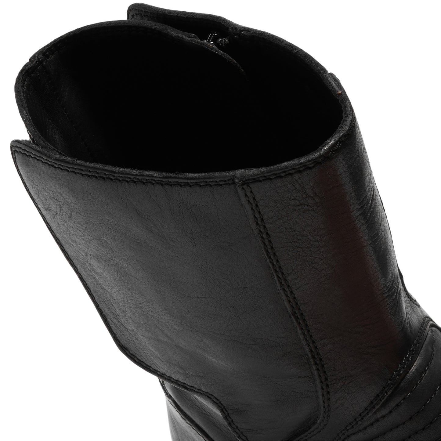MM6 Maison Margiela Biker Boots (Black)