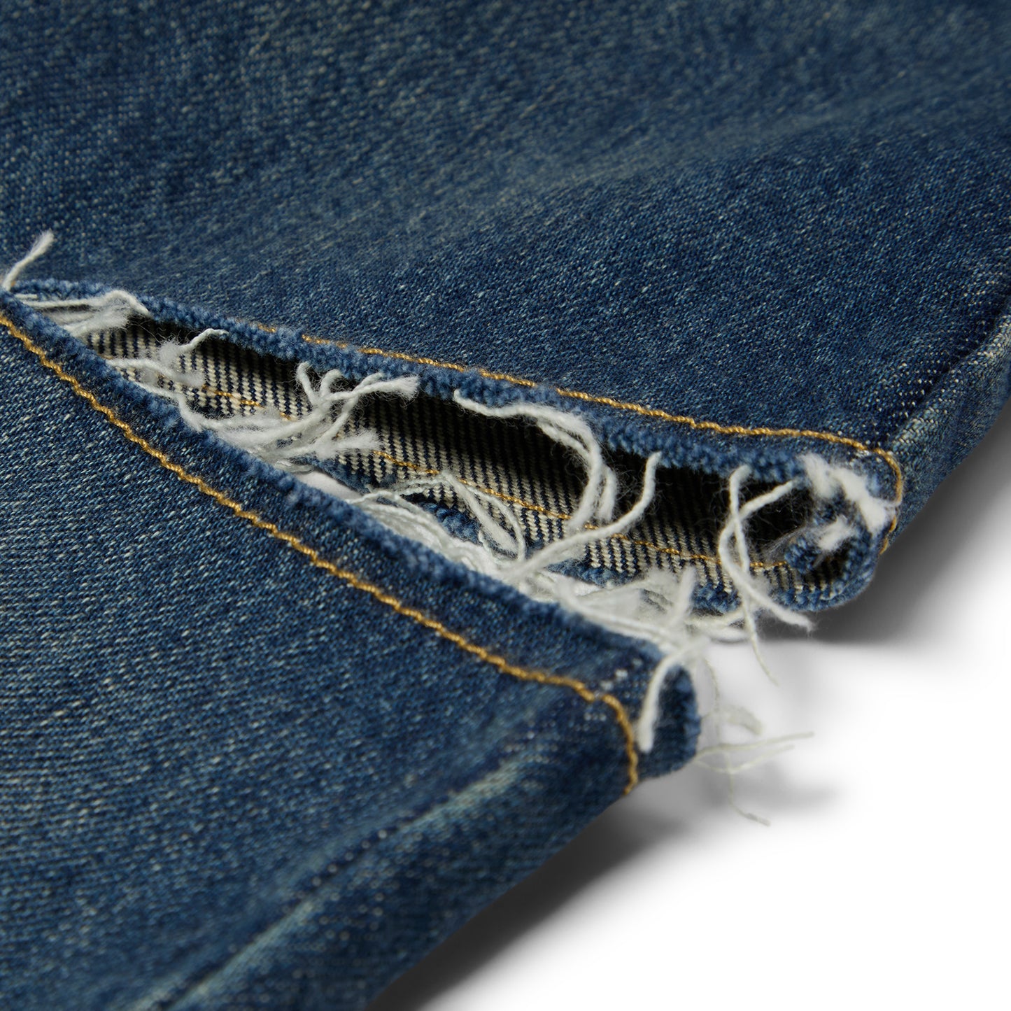 Maison Margiela Cut-Out Jeans (Washed indigo)