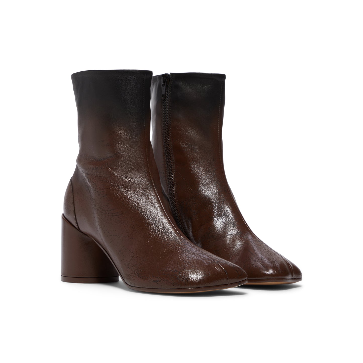 MM6 Maison Margiela Anatomic Ankle Boot (Black/Sable)