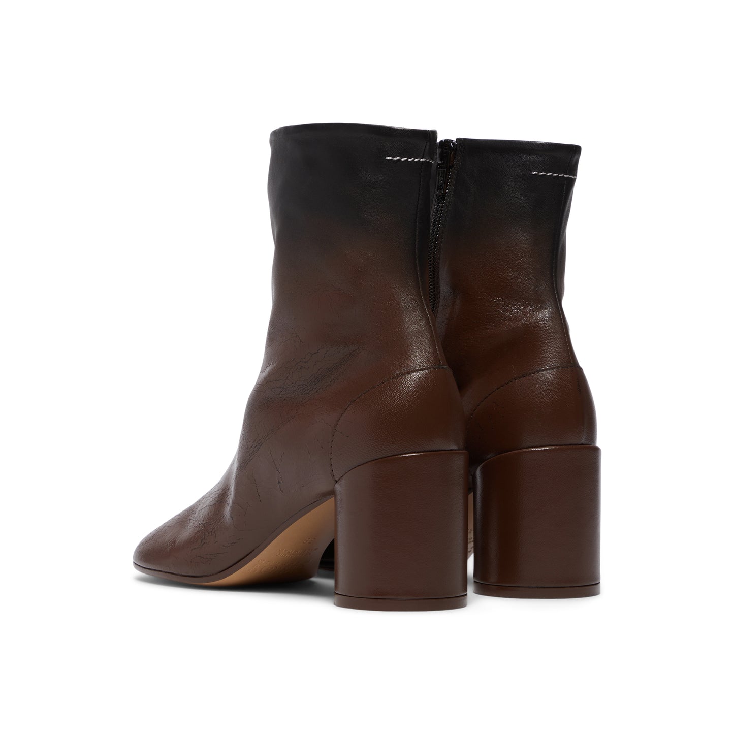 MM6 Maison Margiela Anatomic Ankle Boot (Black/Sable)