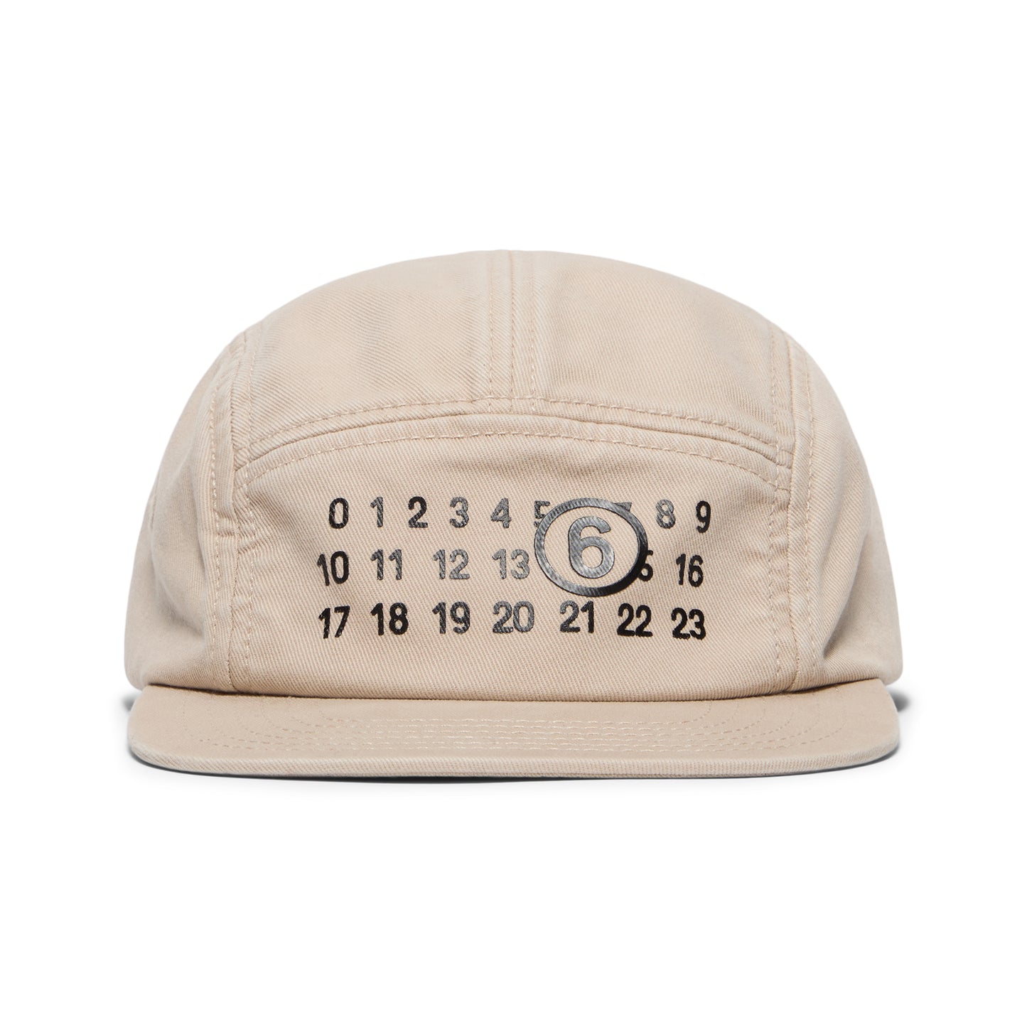 MM6 Maison Margiela Kids Numeric Cap (Cream)