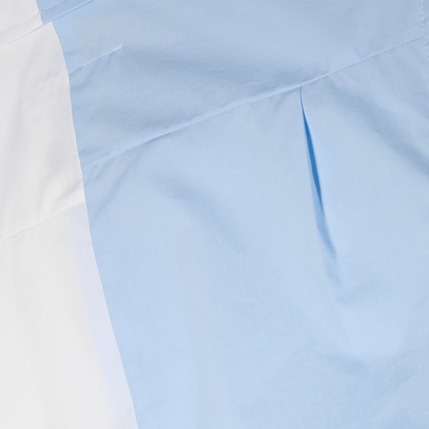 MM6 Maison Margiela Kids Colorblock Shirt (Blue/White)