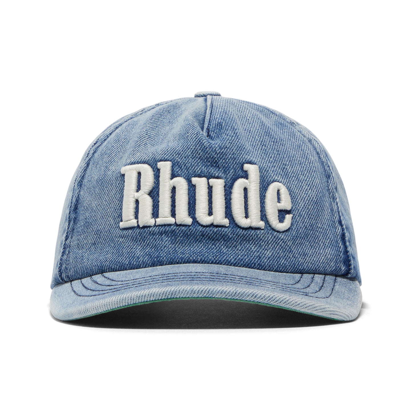 Rhude Logo Denim Hat (Oxford Indigo)