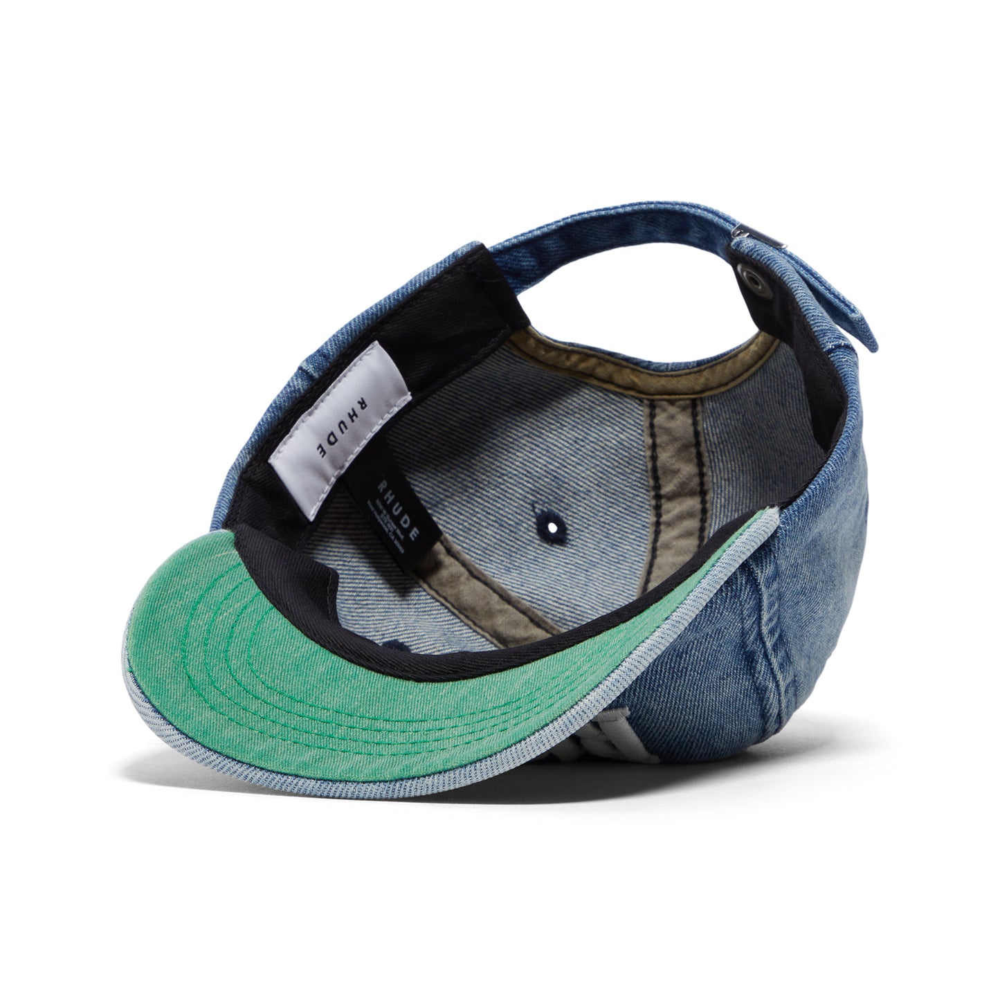 Rhude Logo Denim Hat (Oxford Indigo)