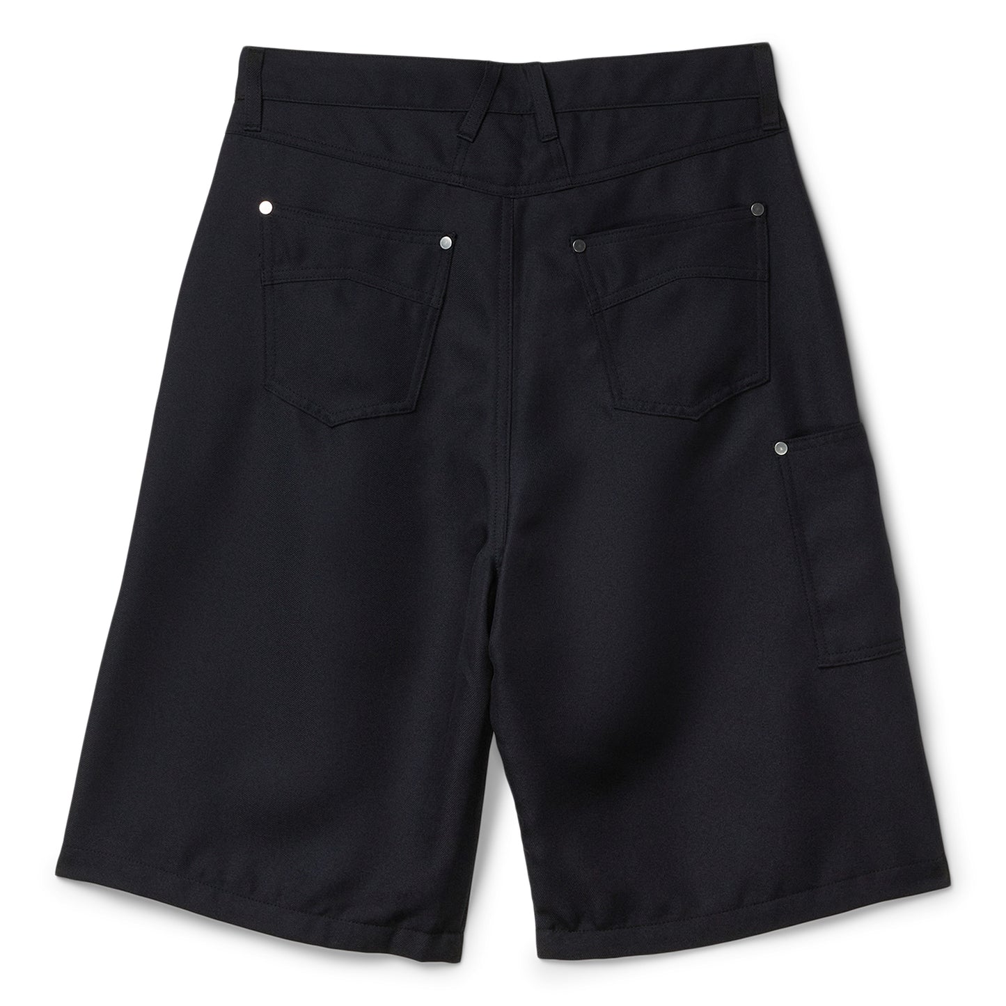 Rhude Reza Double Knee Baggy Short (Black)