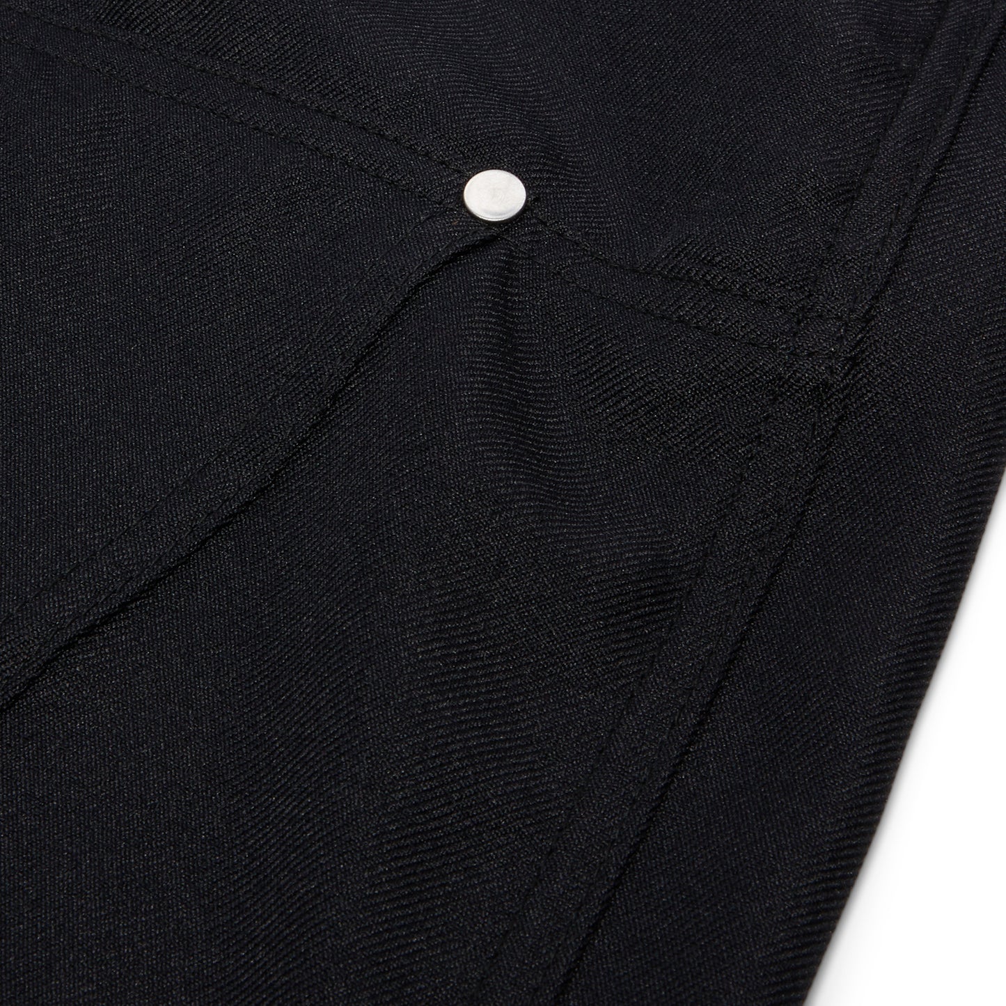Rhude Reza Double Knee Baggy Short (Black)