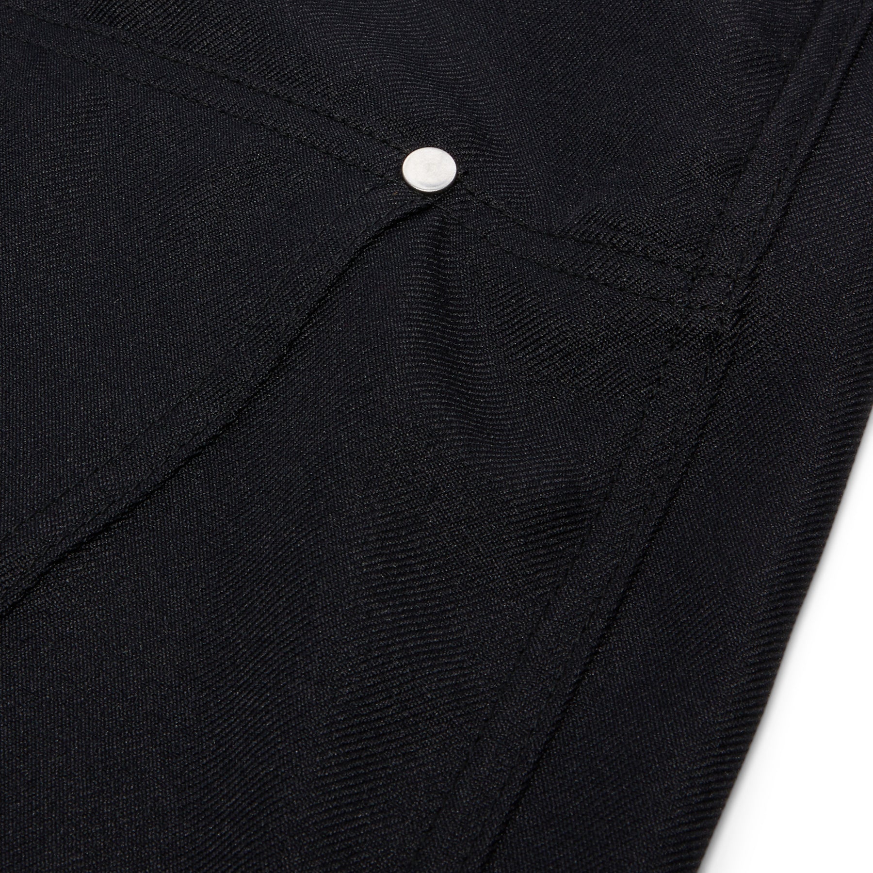 Rhude Reza Double Knee Baggy Short (Black)