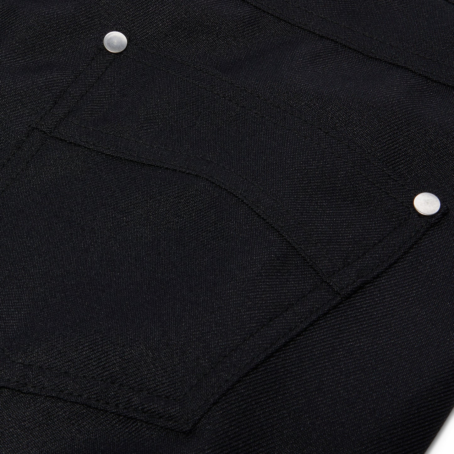 Rhude Reza Double Knee Baggy Short (Black)