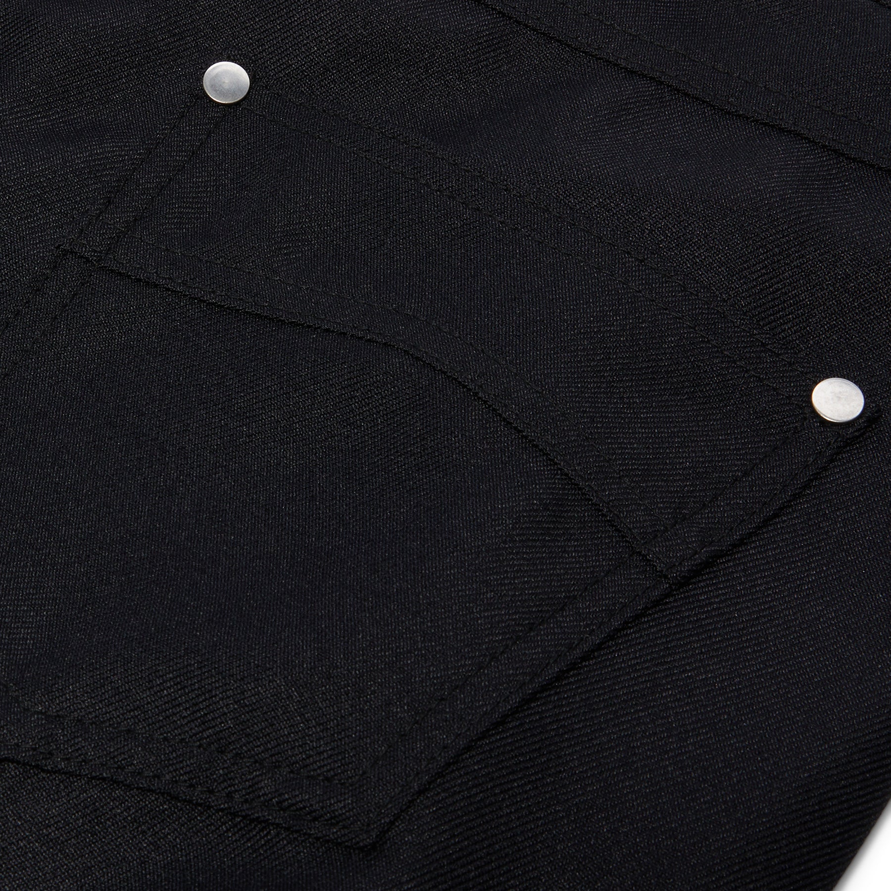 Rhude Reza Double Knee Baggy Short (Black)