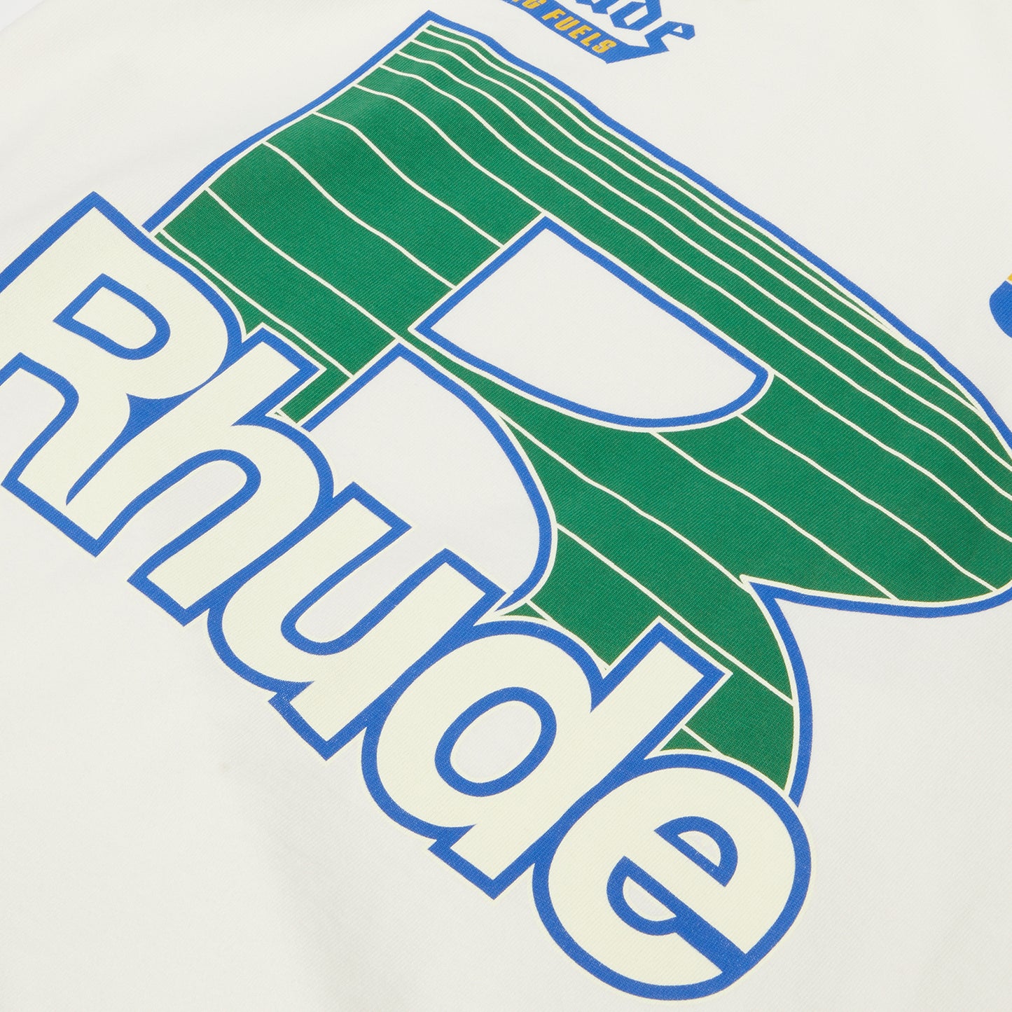 Rhude Roadway Racing Tee (Vintage White)