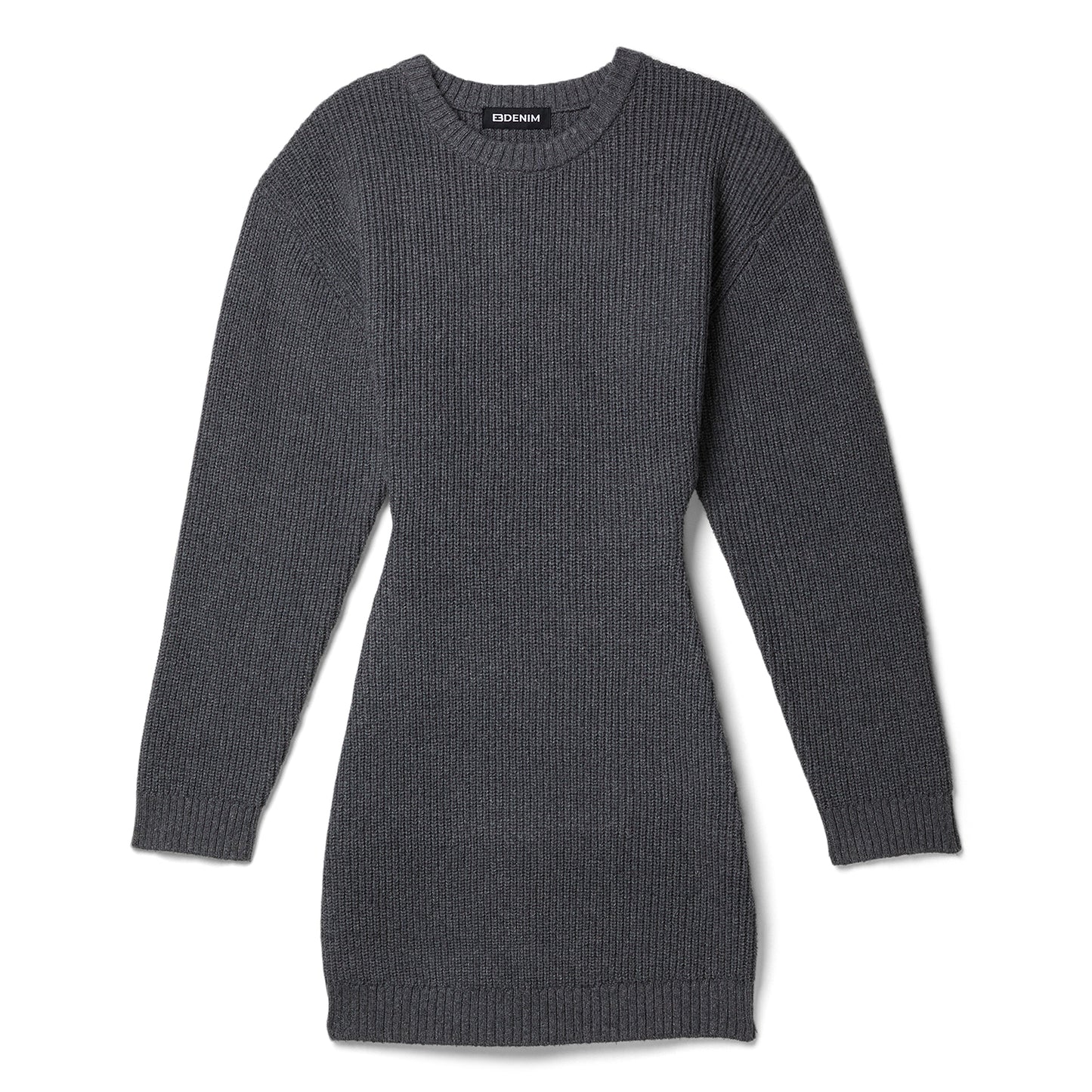 EB Denim Mercer Knit Mini Dress (Bronx Grey)