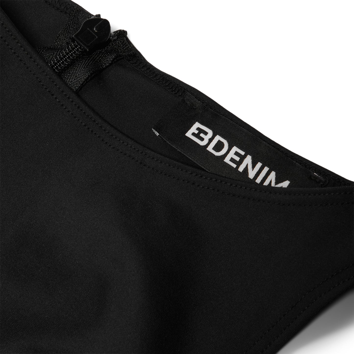 EB Denim Caroline Boat Neck Mini Dress (Black)