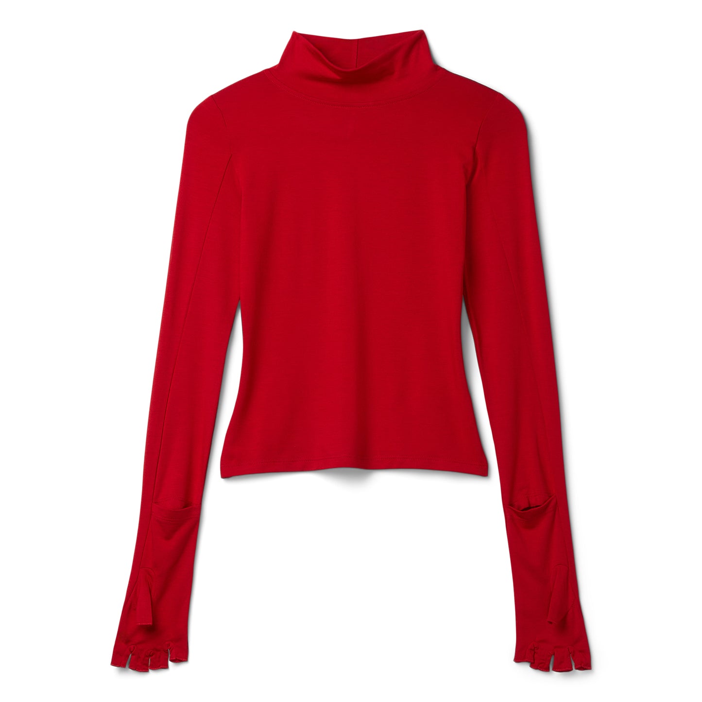 EB Denim Swann Mock Neck (Red)