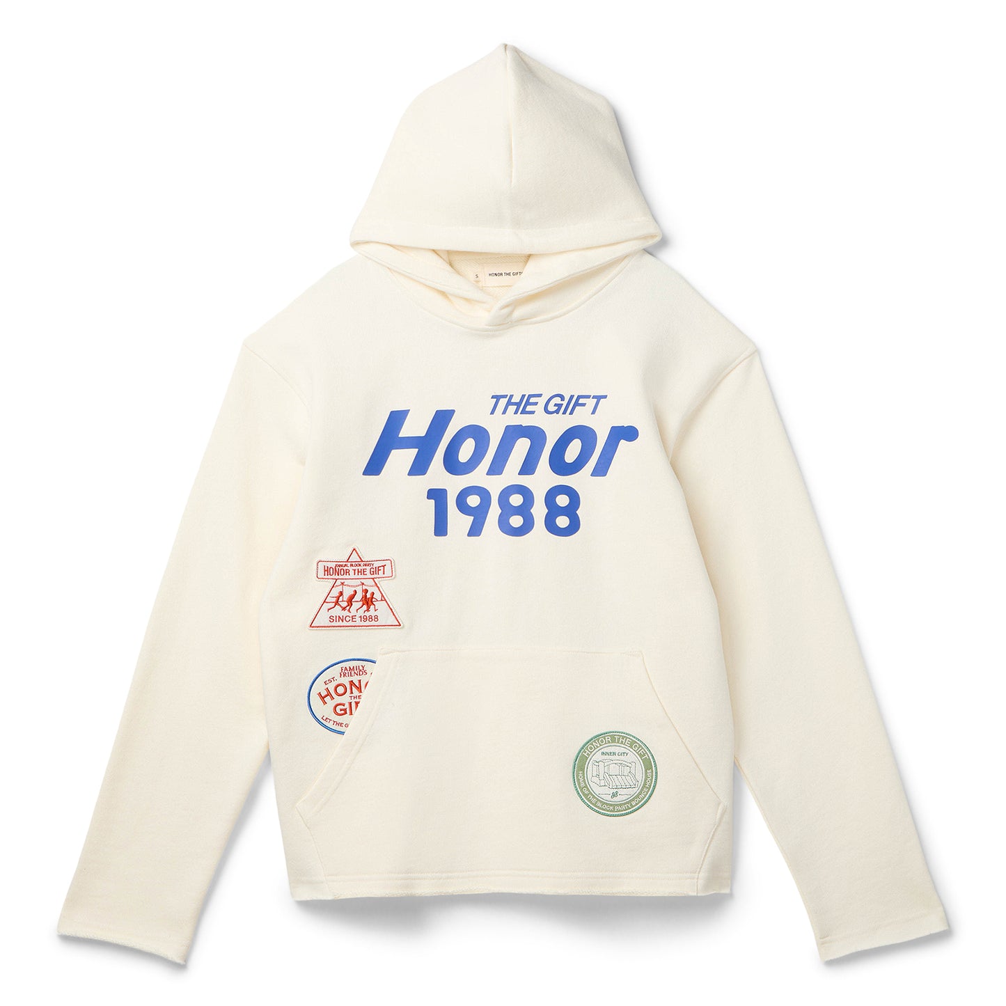 Honor The Gift Patchwork Party Hoodie B-Summer (Bone)