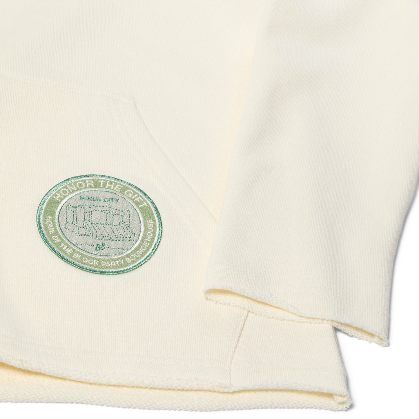 Honor The Gift Patchwork Party Hoodie B-Summer (Bone)