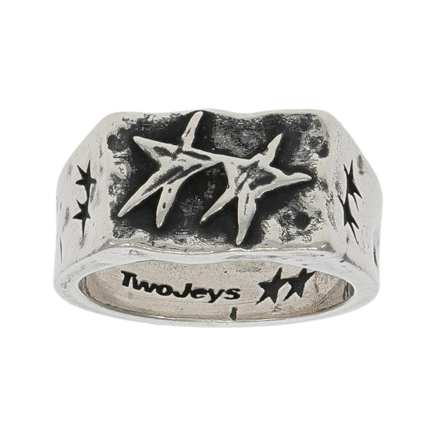 TwoJeys Ignorant Icon Ring (Silver)