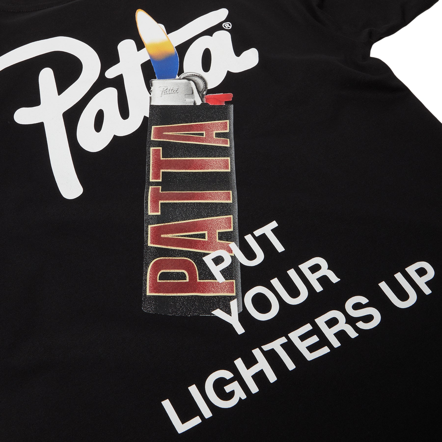 Patta Lighters T-Shirt (Black)