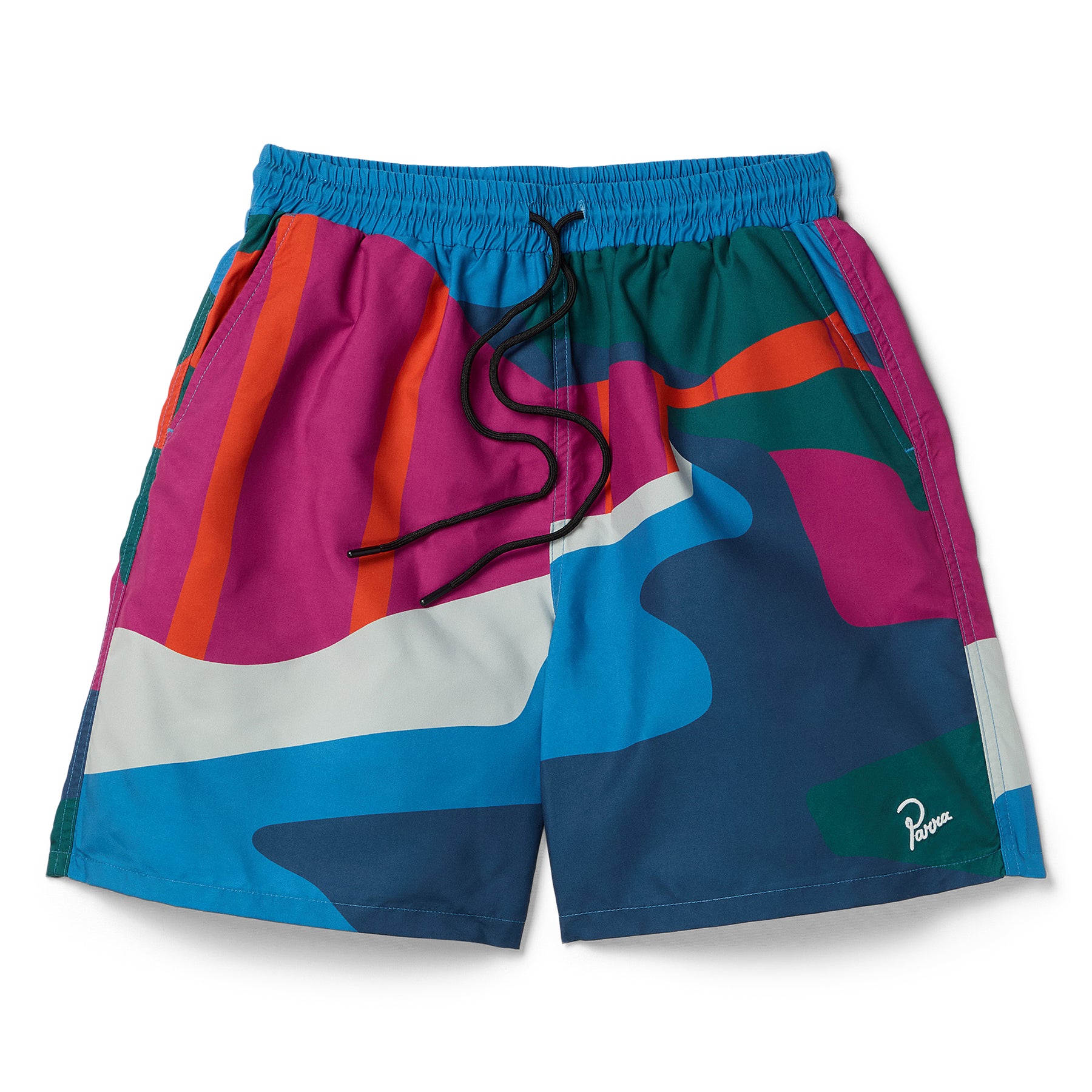 by Parra The Festival Fence Swim Shorts (Blue) – CNCPTS
