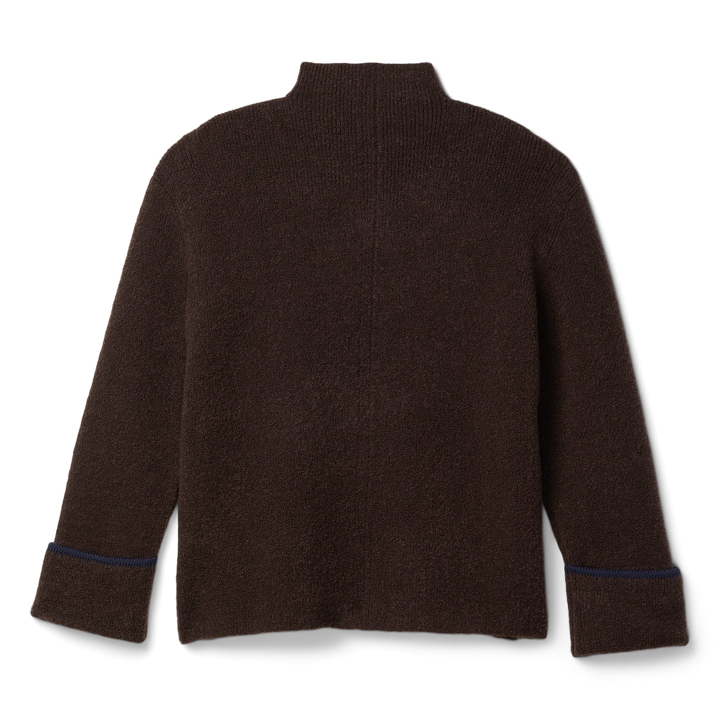 Proenza Schouler White Label Anne Fairisle Sweater (Cacao/Navy/Cornflower)