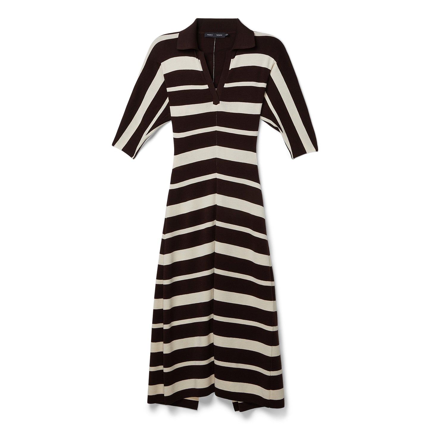 Proenza Schouler Solana Dress (Brown Multi)