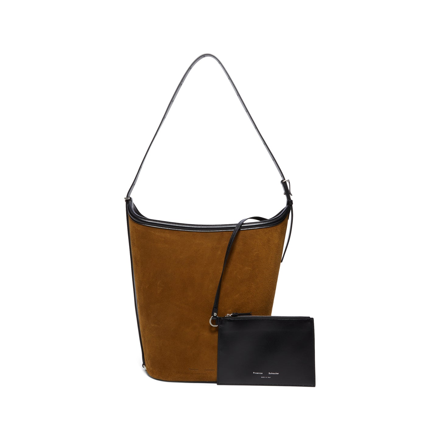 Proenza Schouler Brant Soft Suede Bucket Bag (Fern)