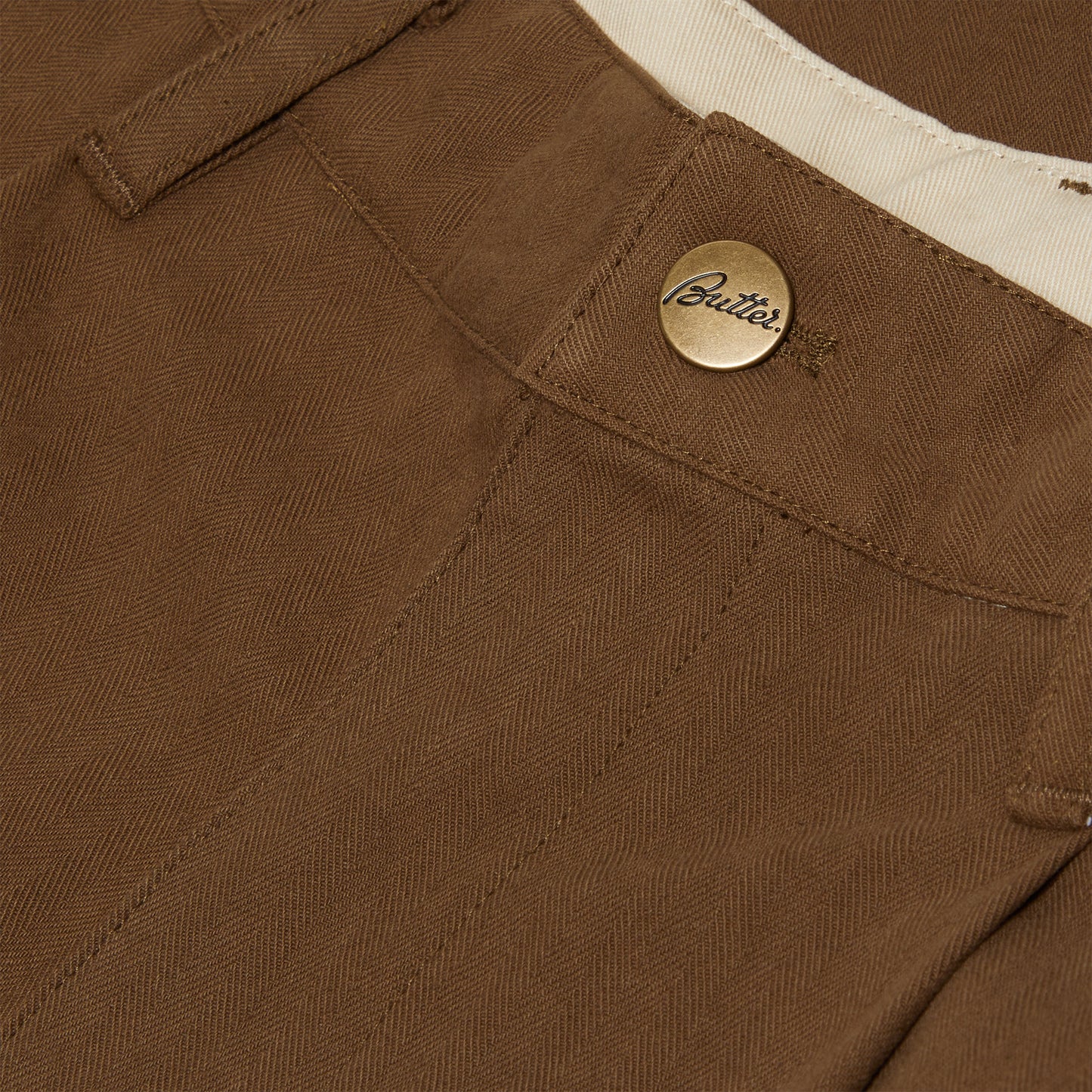 Butter Goods Pleated Trousers (Chocolate)