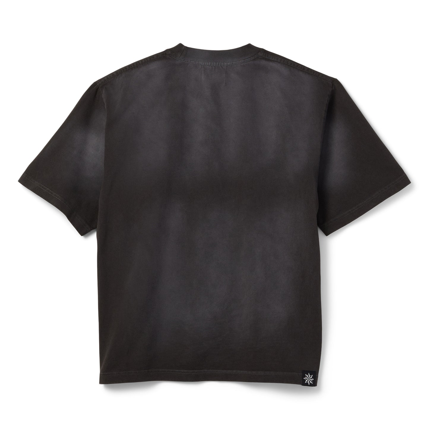 Beach Brains Boxy Tee (Sun Faded Black)