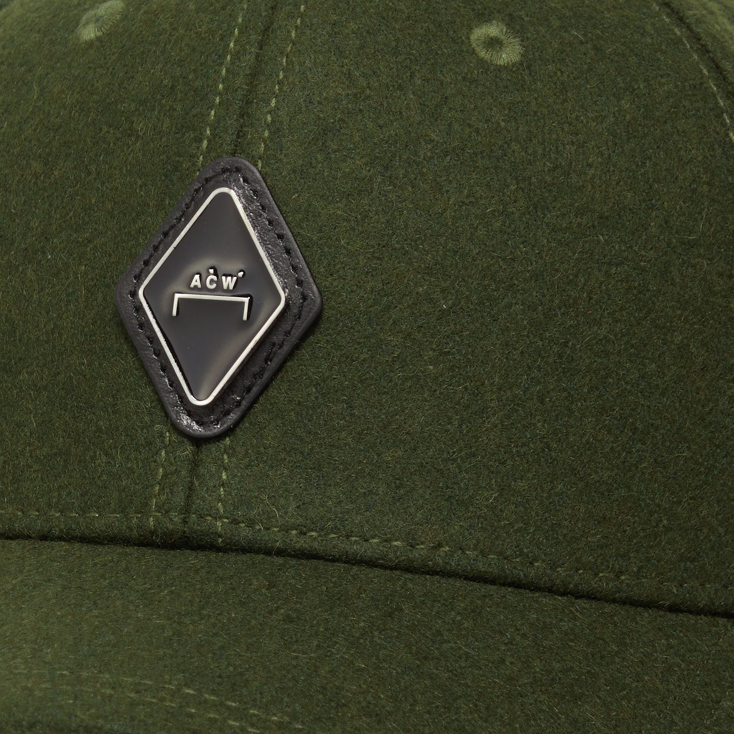 A-COLD-WALL Diamond Wool Cap (Pine Green)
