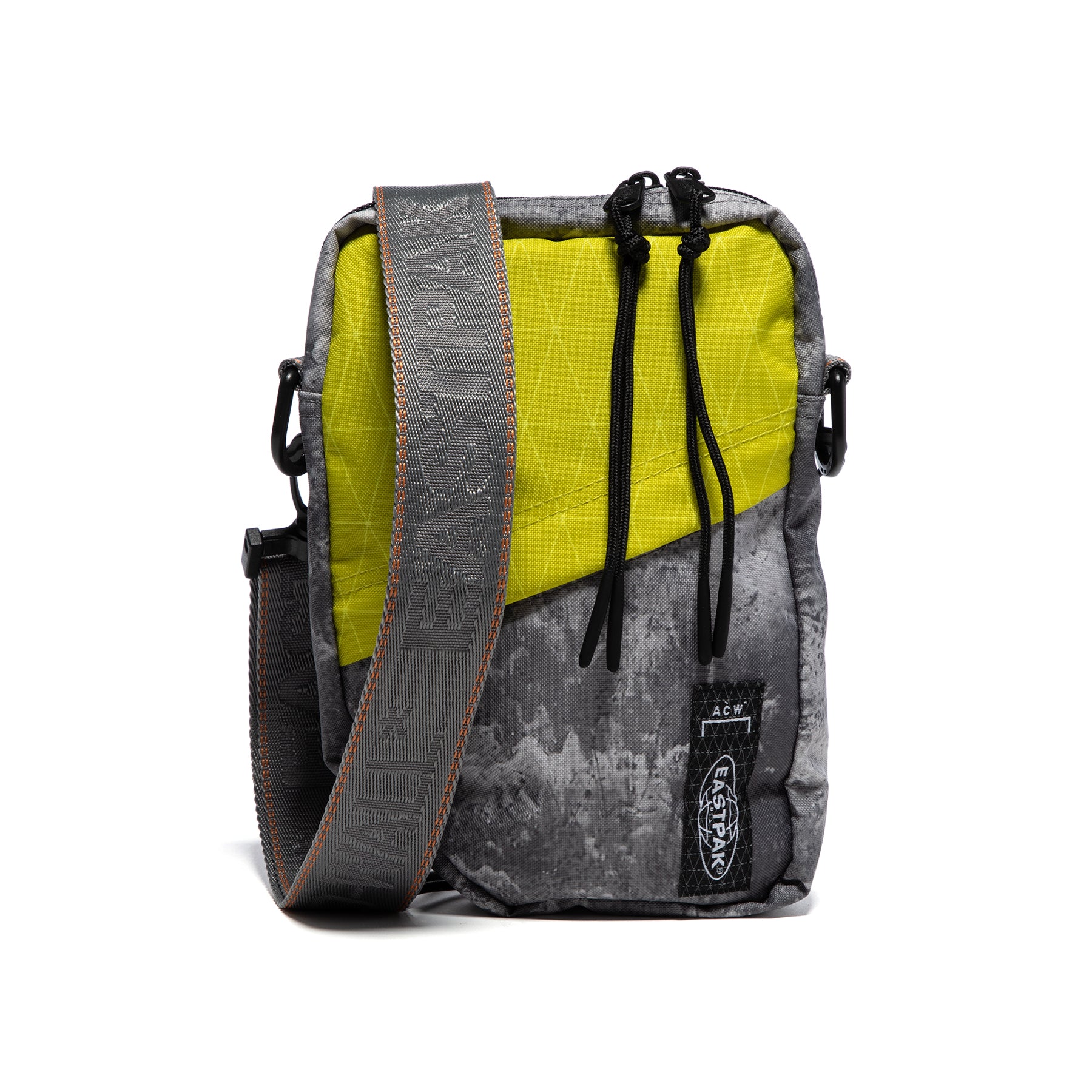 String string Karu ontsnappen A-COLD-WALL x East Pak Crossbody Pouch (Light Grey/Lime) – Concepts