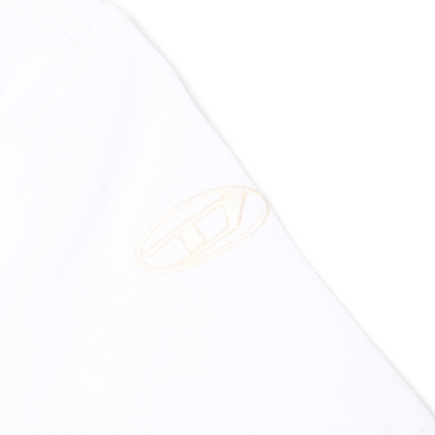 Diesel T-shirts T-UNCUTIES-LONG-R13 (White)
